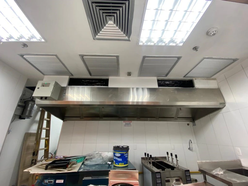 Imagem ilustrativa de Instalação de ar condicionado em cozinha industrial