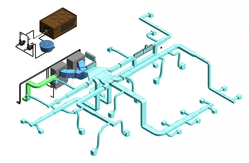 Imagem ilustrativa de Projeto de ar condicionado industrial